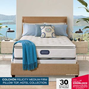Colchón Hotel Collection Felicity Medium Firm Pillow Top Medida Especial
