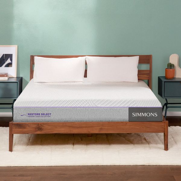 Simmons Restore Select Memory Foam 2 plazas / Full · 135 × 190 cm