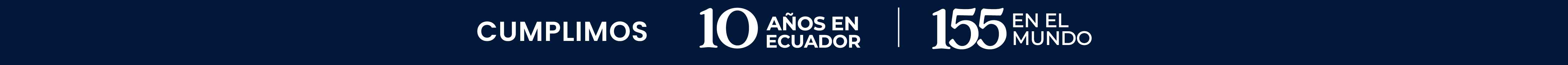 Simmons - 10 años en el  Ecuador / 155 en el mundo