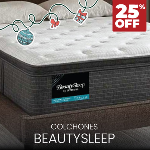 25%OFF | Colchones Beautysleep