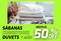 Sábanas, cobertores, duvets y más