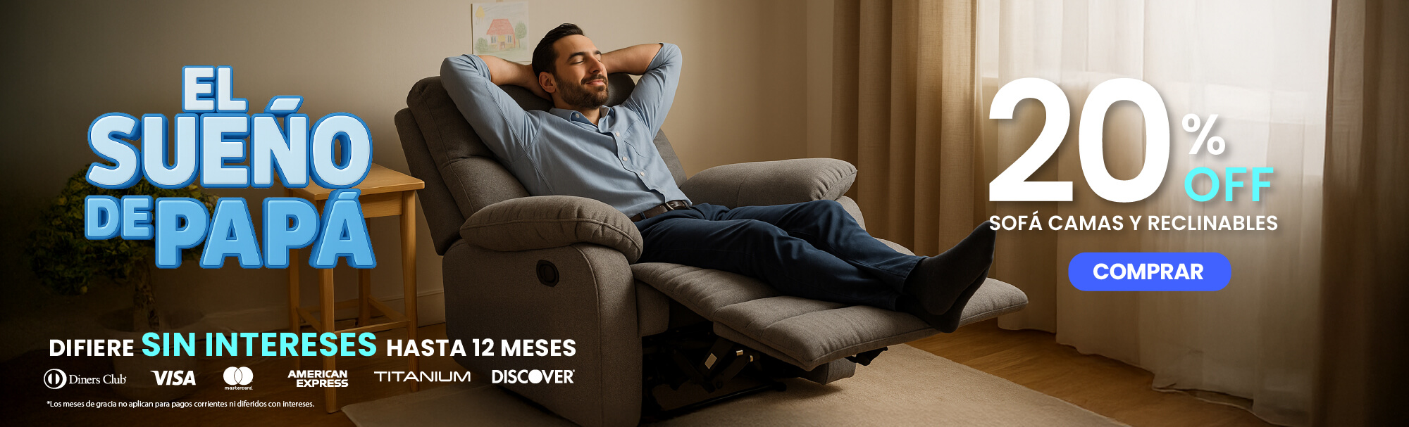 Los mejores Sofas cama y Reclinables en Simmons
