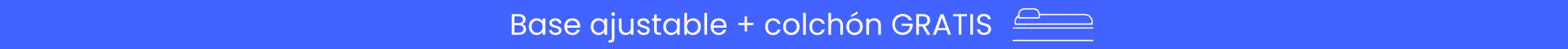 Base ajustable + Colchón Simmons Gratis